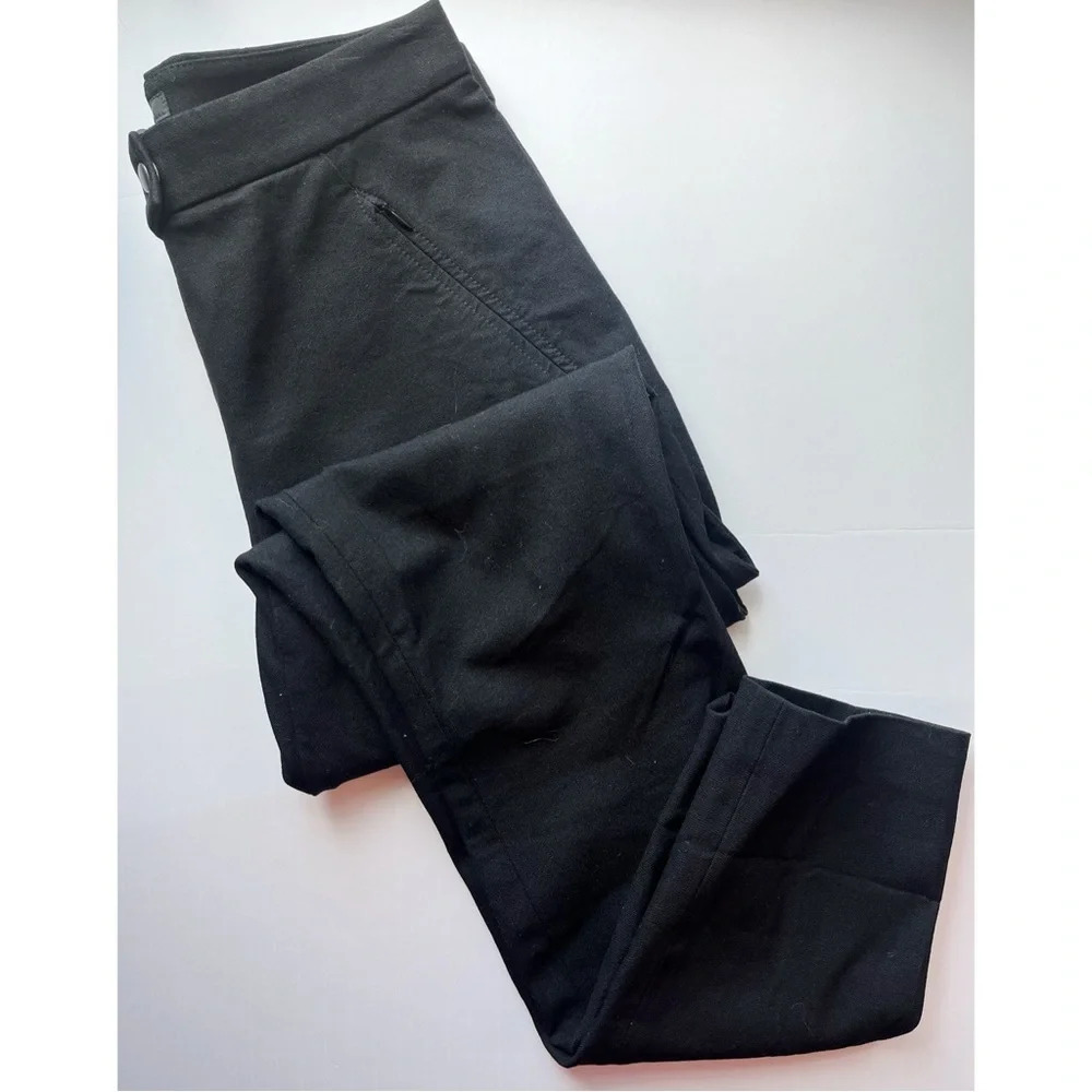 Theory • Adalwen Jetty Black Slacks
